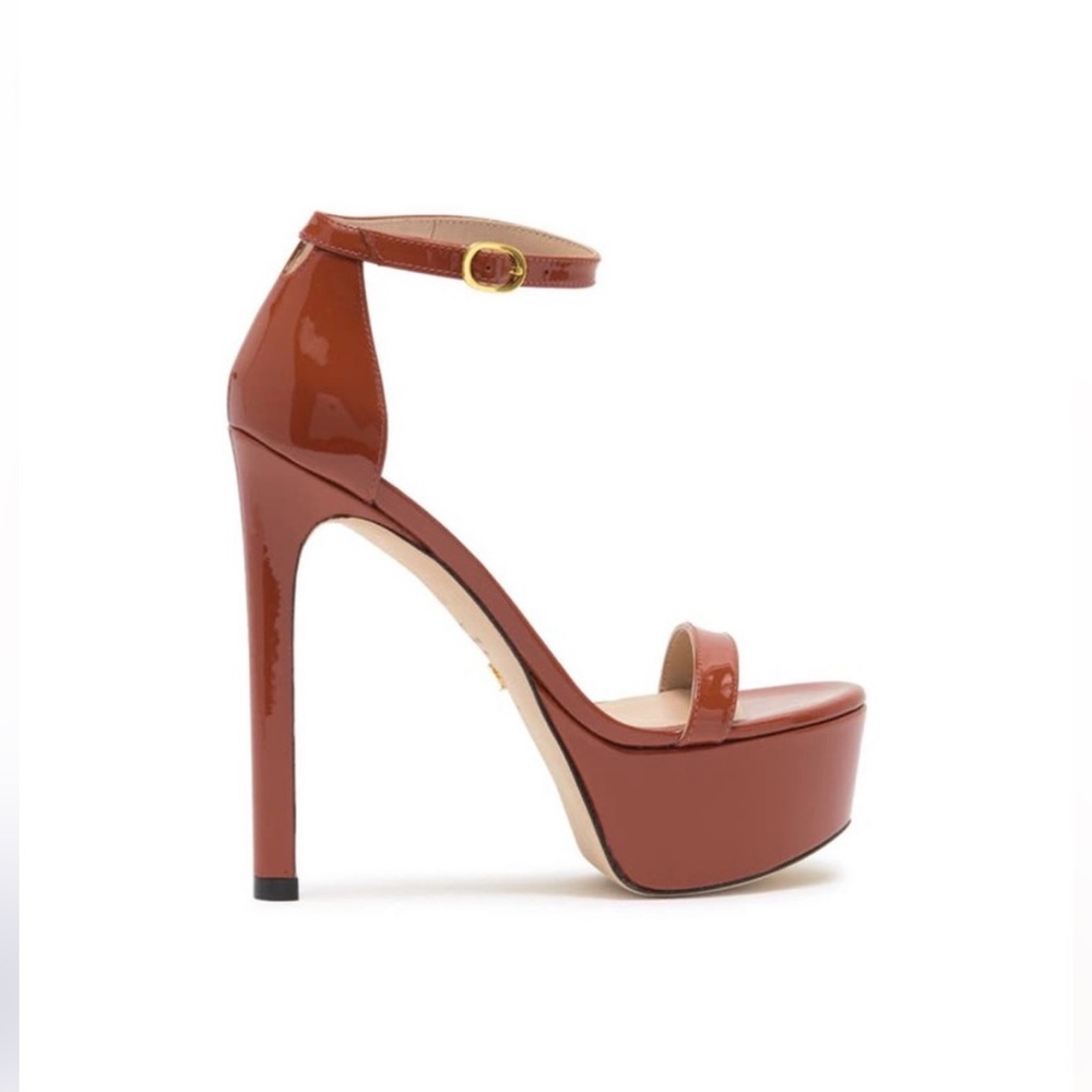 Stuart Weitzman Nudist Hollywood Platform Sandal